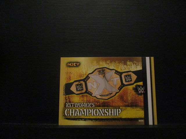 NXT Women's Championship - Championship Slam Attax 10th Edition Original Trading Card #351