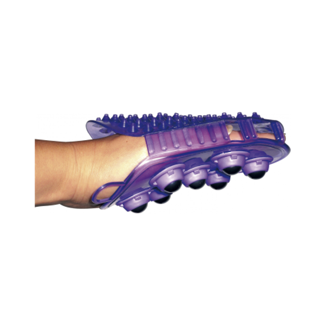 Gant HIPPOTONIC double-face étrille et massage