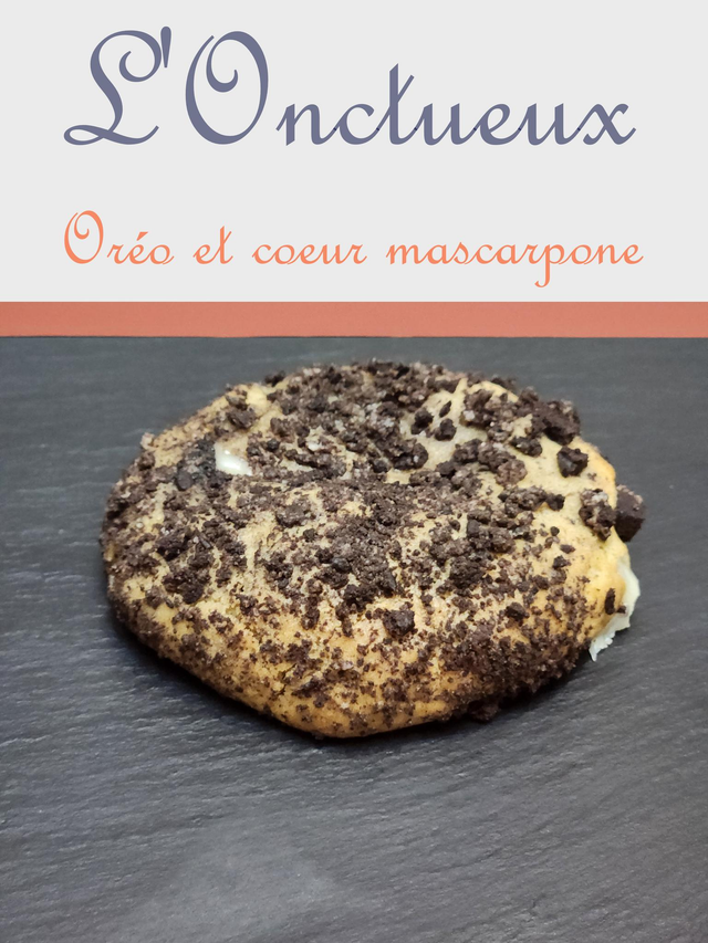 L'Onctueux - Oréo fourré au mascarpone
