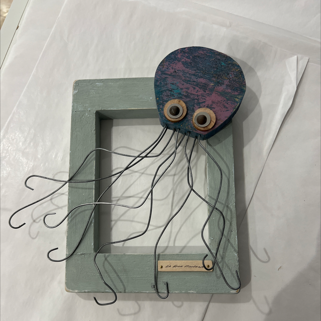 Quadro polpo Q77185C 