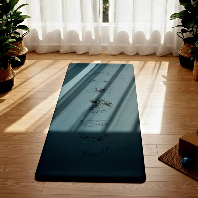 Yogi & Yogini tappetino yoga in PU fasi lunari