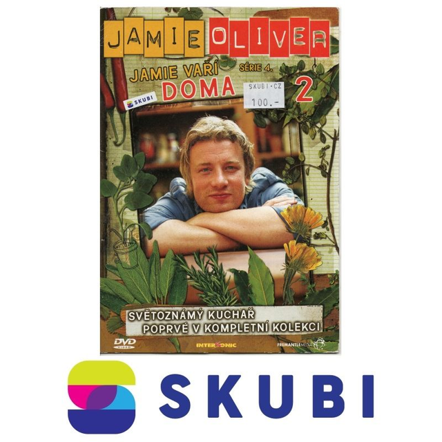 DVD Jamie Oliver - Jamie vaří doma 2 - série 4 - česky, anglicky