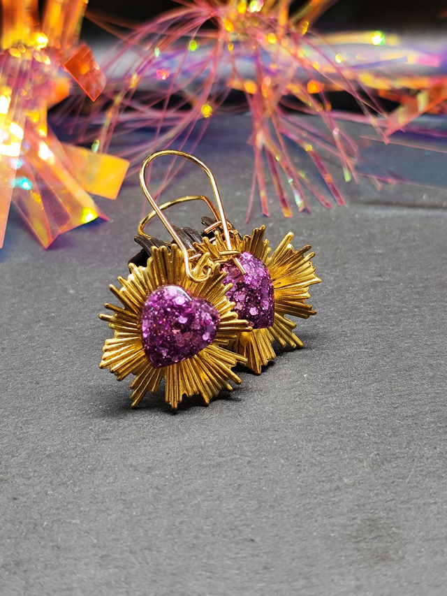 Boucles d&#039;oreilles Ex voto taille S