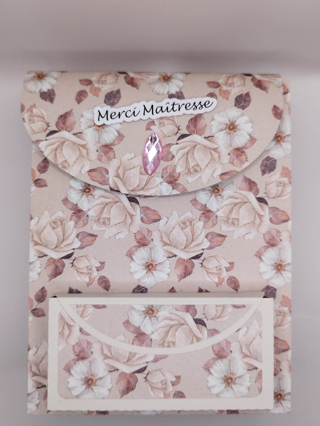 Sac cadeau forme cartable (personnalisable)