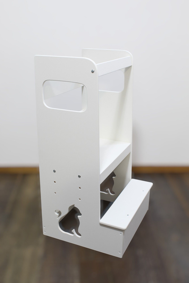 Learning Tower &quot;GATTO&quot; Regolabile 3 Altezze