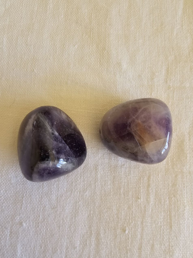 pierre roulé améthyste