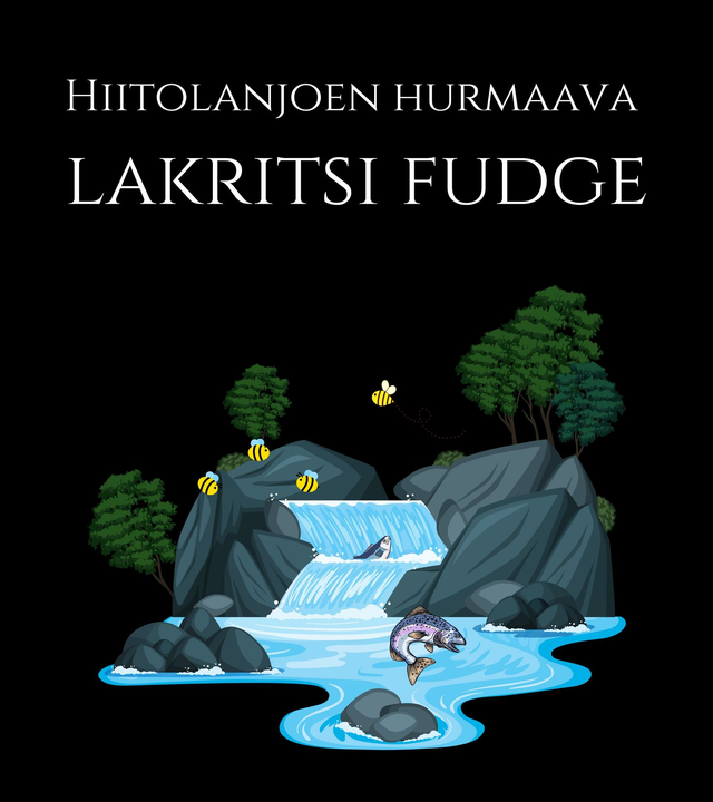 Hiitolanjoen Hurmaava Lakritsi Fudge, 100g