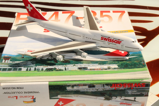 Swissair B747-300 (HB-IGE), 1:400