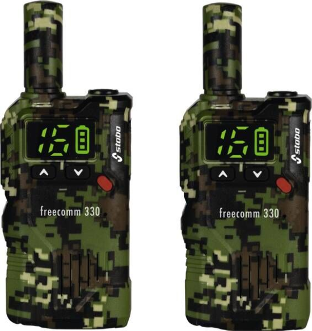 Stabo PMR-Funkgerät freecomm 330 2er Pack