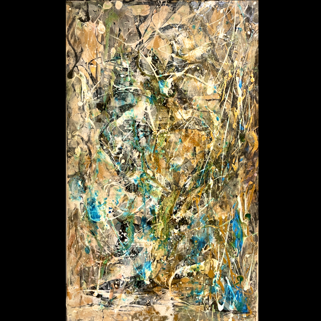 Le moineau mouillé - 60x100cm - 2015