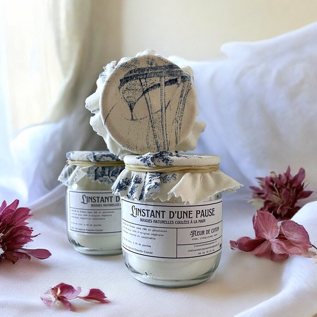 Bougie parfumée - Fleur de coton
