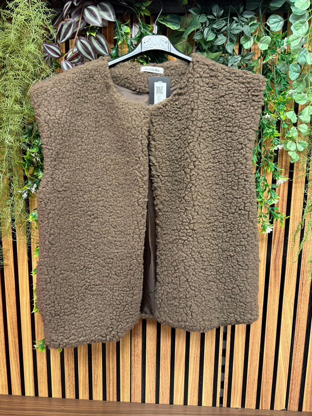 Gilet bouclé