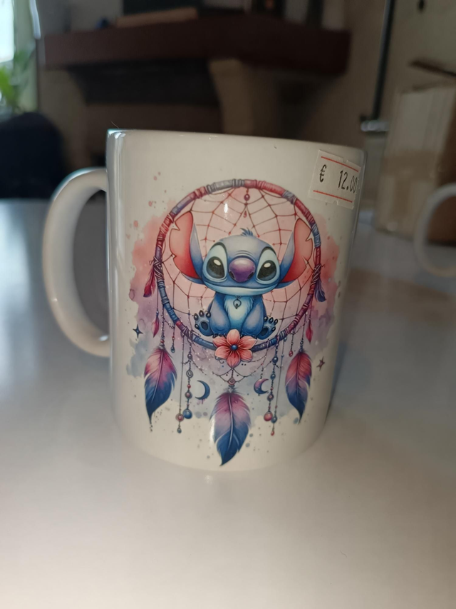 Tasse stitch attrape rêves 