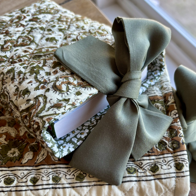 Housse Priya, format poche réversible + tissu Liberty of London