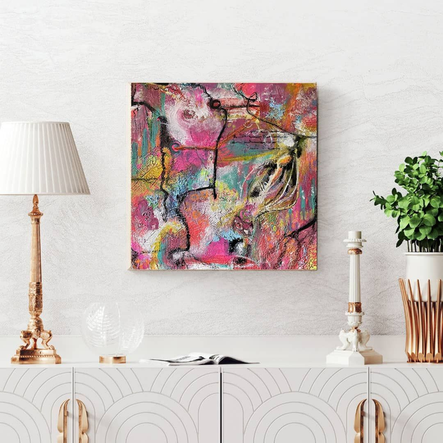 Revelations: Where Bright Abstracts Meet Subtle Animals 