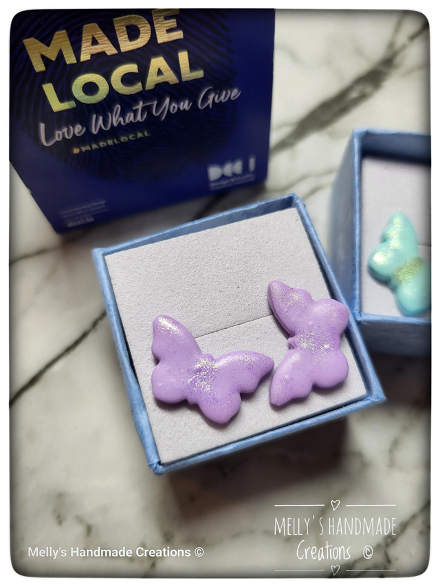 Butterfly Stud Earrings