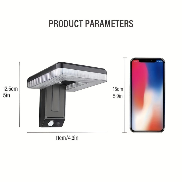 Golden Century Street & Garden Lights with Motion Sensor 4pcs