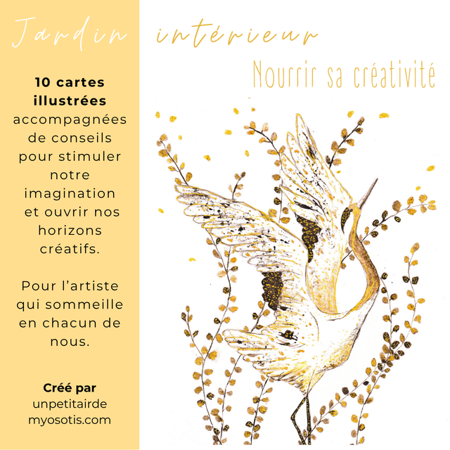 Jardin intérieur &quot;Nourrir sa créativité&quot;