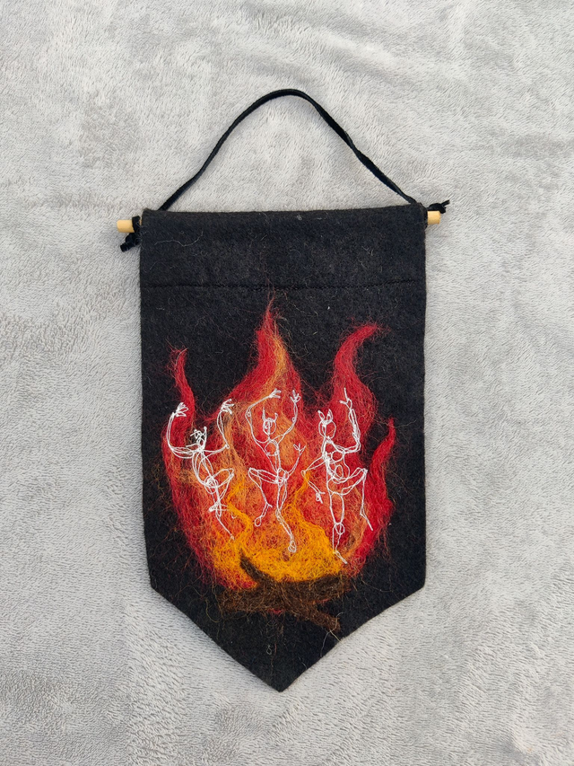 Fire 3 // Tapestry