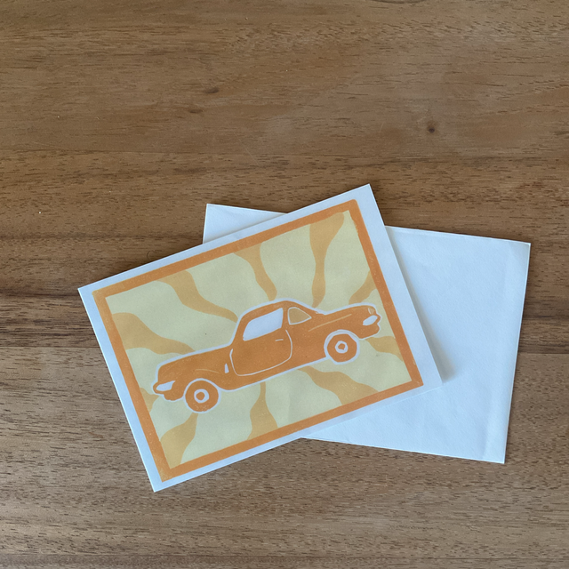 Triumph Spitfire Card