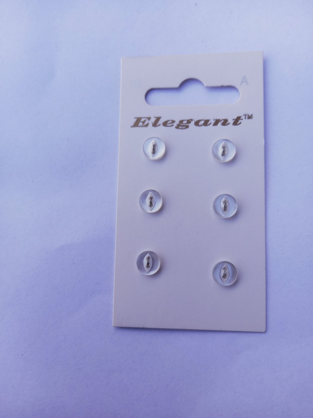 Knoop 019 (Elegant)  Wit glans