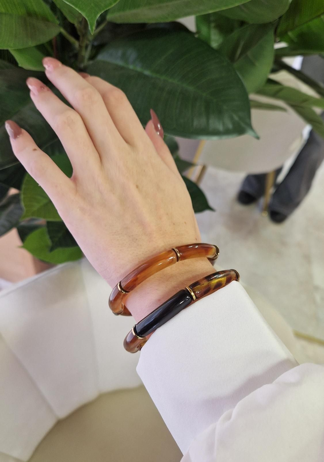 Bracelet Eden ambré