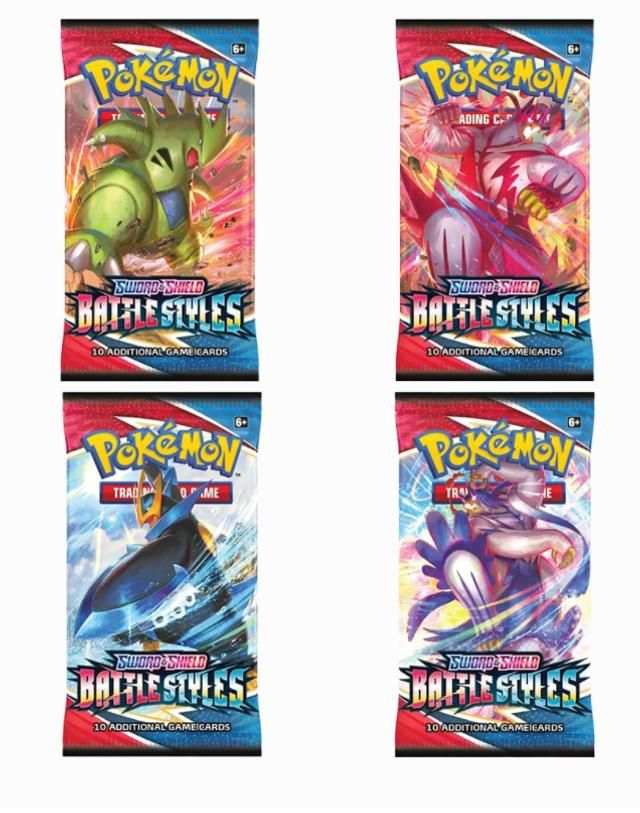 Pokemon TCG: Sword &amp; Shield Battle Styles - Booster Pack