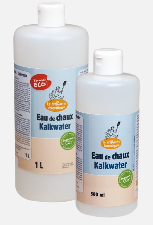 Eau de chaux 500ml - la Droguerie Ecologique