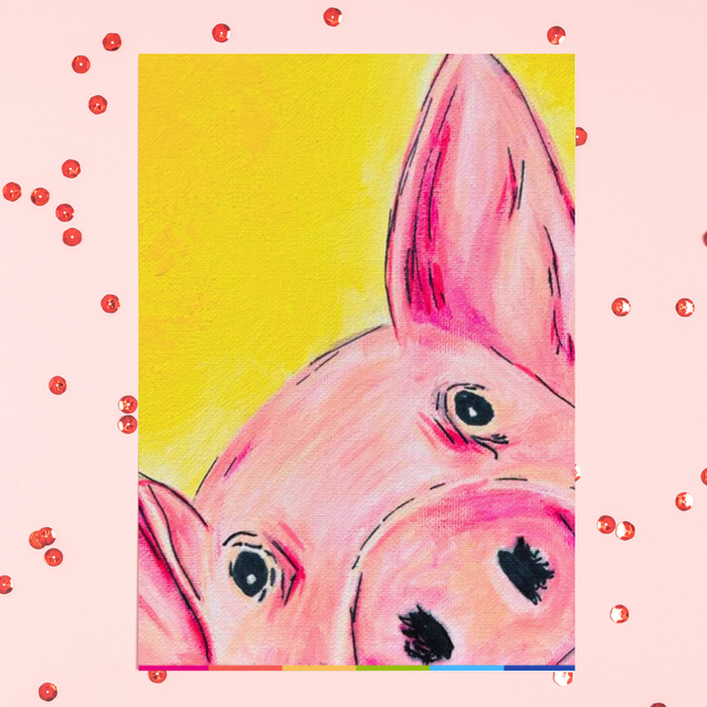 Varken | Ansichtkaart A6