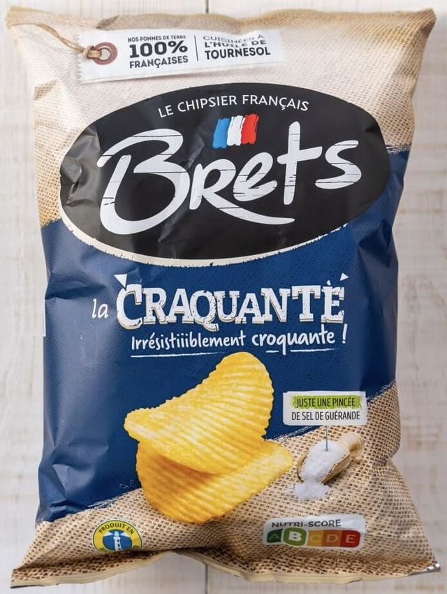 #500 Brets Salted Crisps 125g