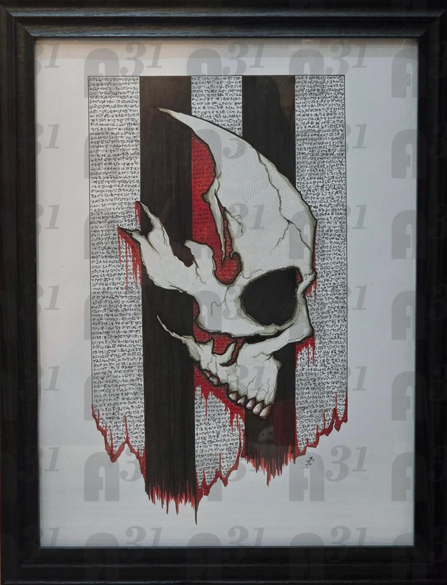 645. Life Lessons. Framed Print.