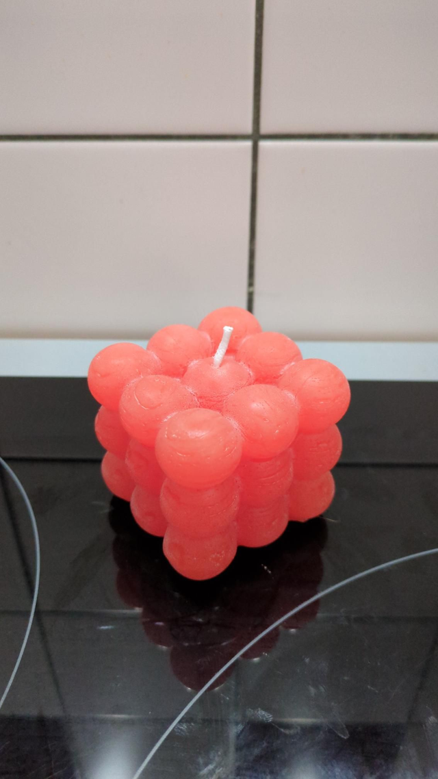 Bougie parfumée à la pêche 🍑