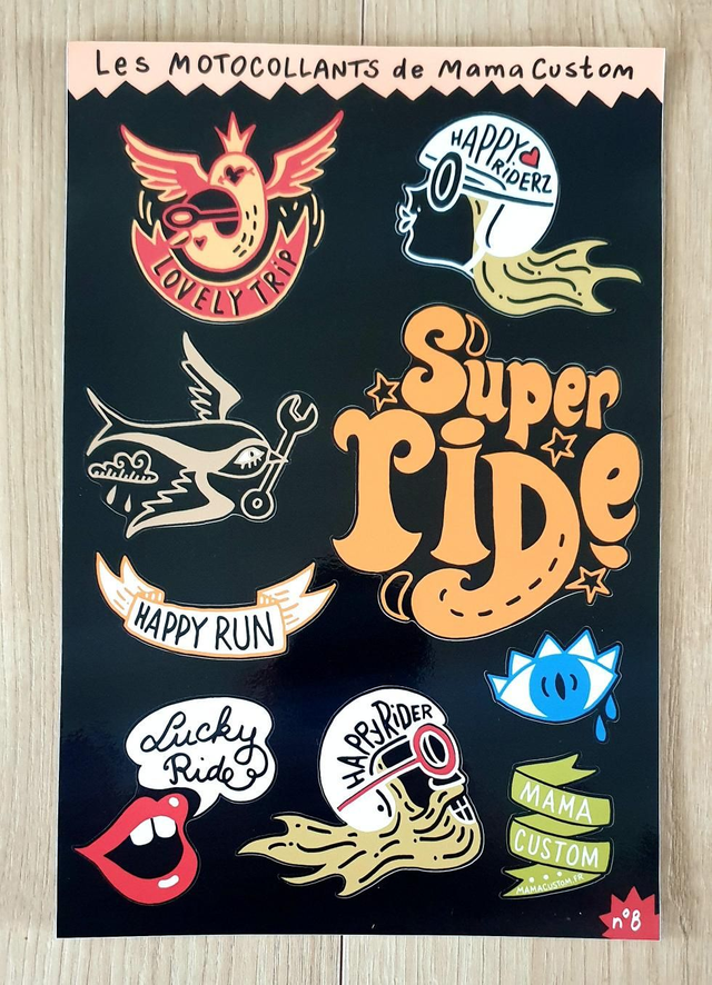 Stickers - SUPER RIDE