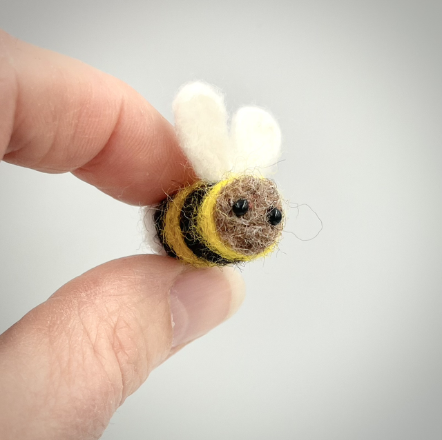 Bee - needle felted sculpture