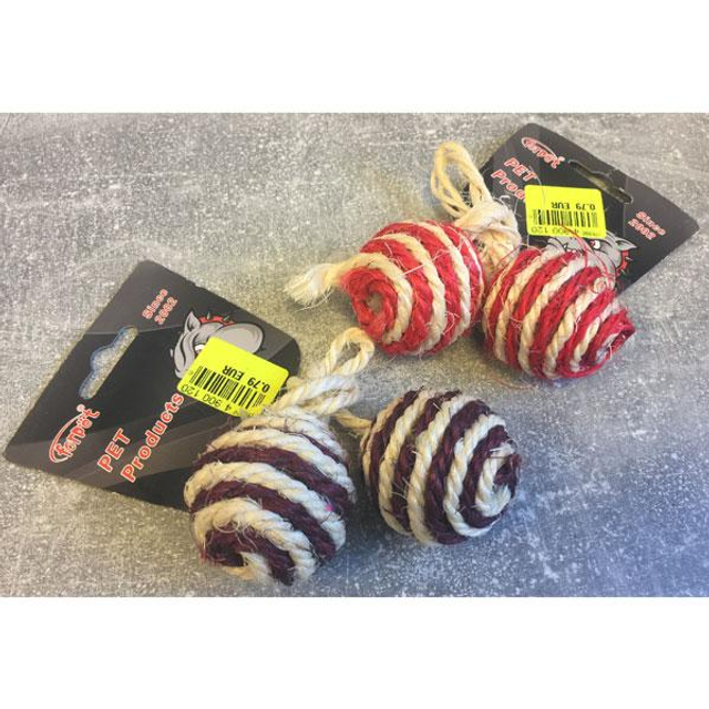 Forpet sisal duo speelballen