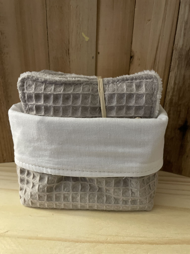 Lingettes X7 et panière