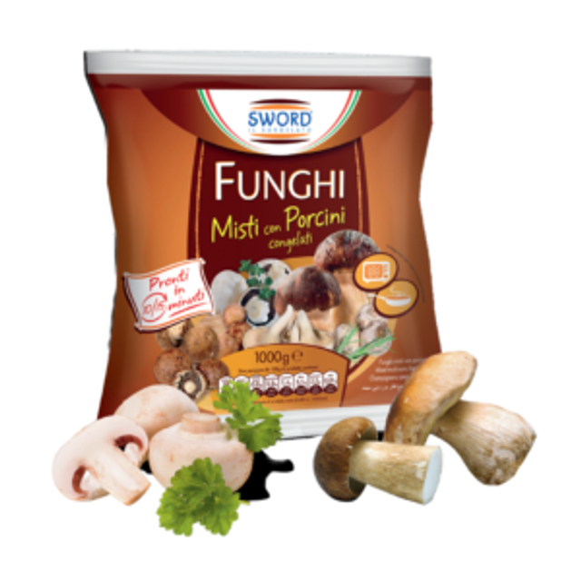 FUNGHI MISTI CON PORCINI 1 KG