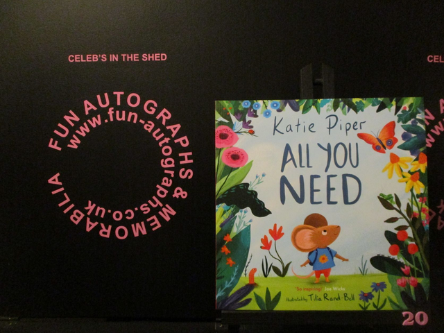 Katie Piper 'All You Need' Authentic Autographed Paperback Book (20)