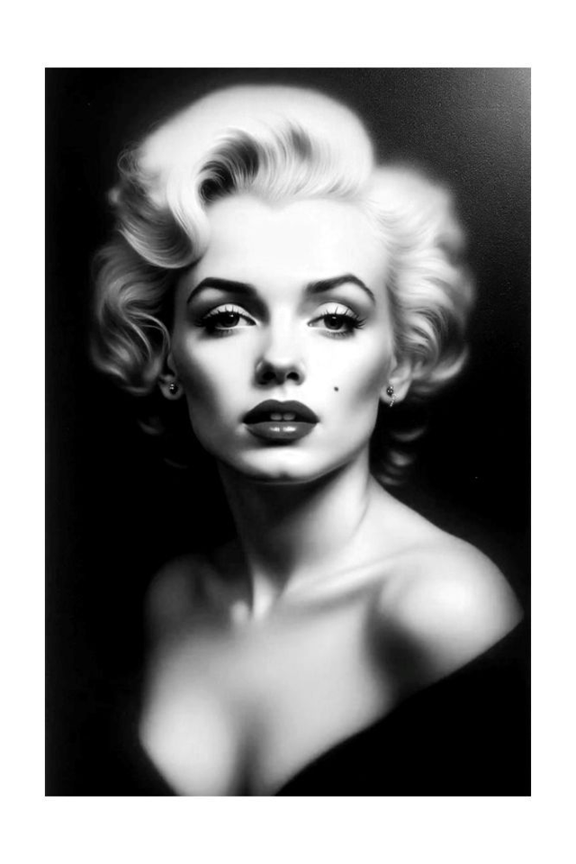 Marilyn Monroe Movies Art Print