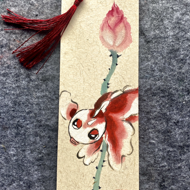 original, hand-painted bookmarks