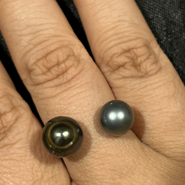 Bague Hina bicolore (plaqué or)