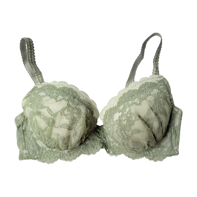 Green lace  Japanese Bra UK 32C      