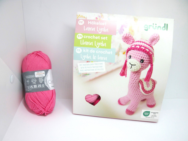 Kit  lama au crochet 