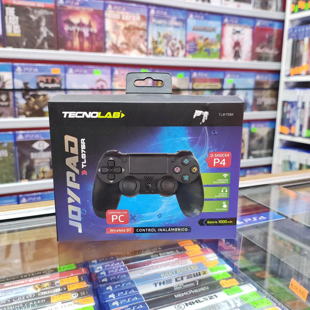 (29-Octubre) Control Ps4 Tecnolab Inalámbrico Nuevo