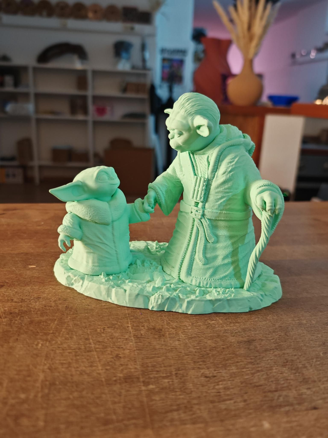 Joda & Grogu (Dekorplastik)