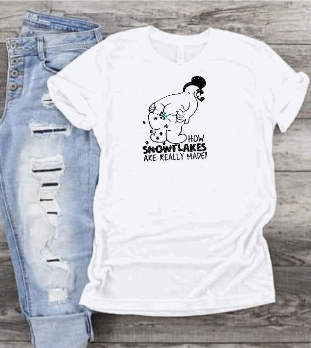 How Snowflakes Are Really Made Xmas T Shirt