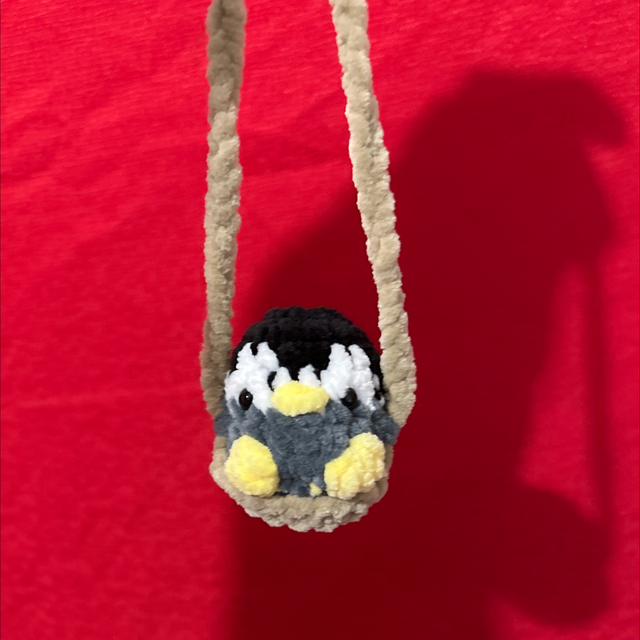 Décoration de rétroviseur Pingouin