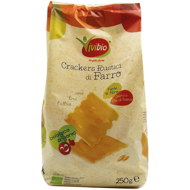Crackers rustici di farro 250gr