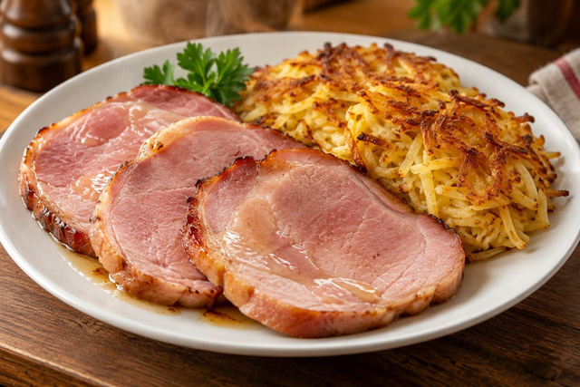 Mardi: Jambon chaud 