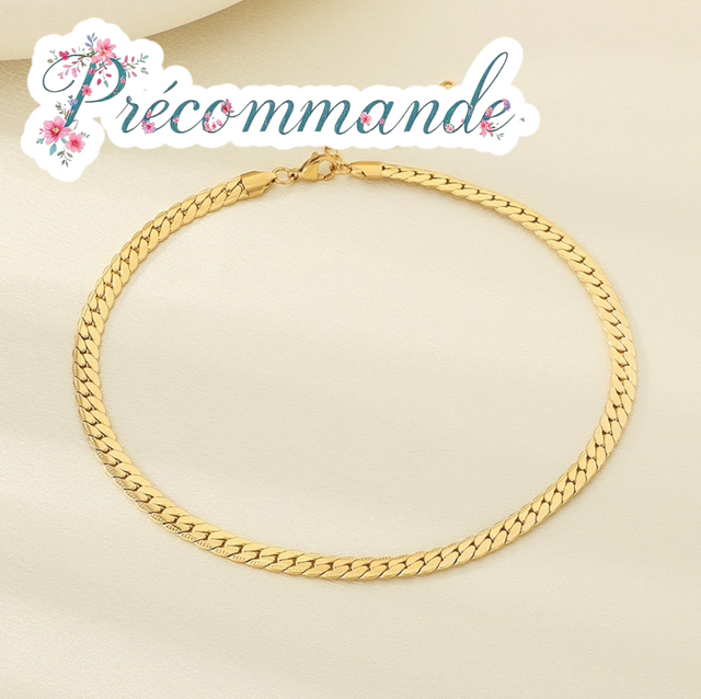Collier ÉLYRA Doré | PRÉCOMMANDE 